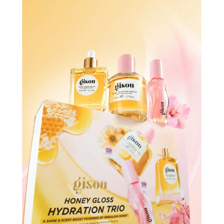 HONEY GLOSS HYDRATION TRIO GISOU | Loja online de Maquiagens